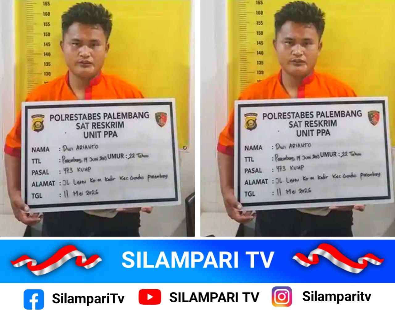 Pelaku Kekerasan Seksual Anak di Gandus Ditangkap Setelah Buron