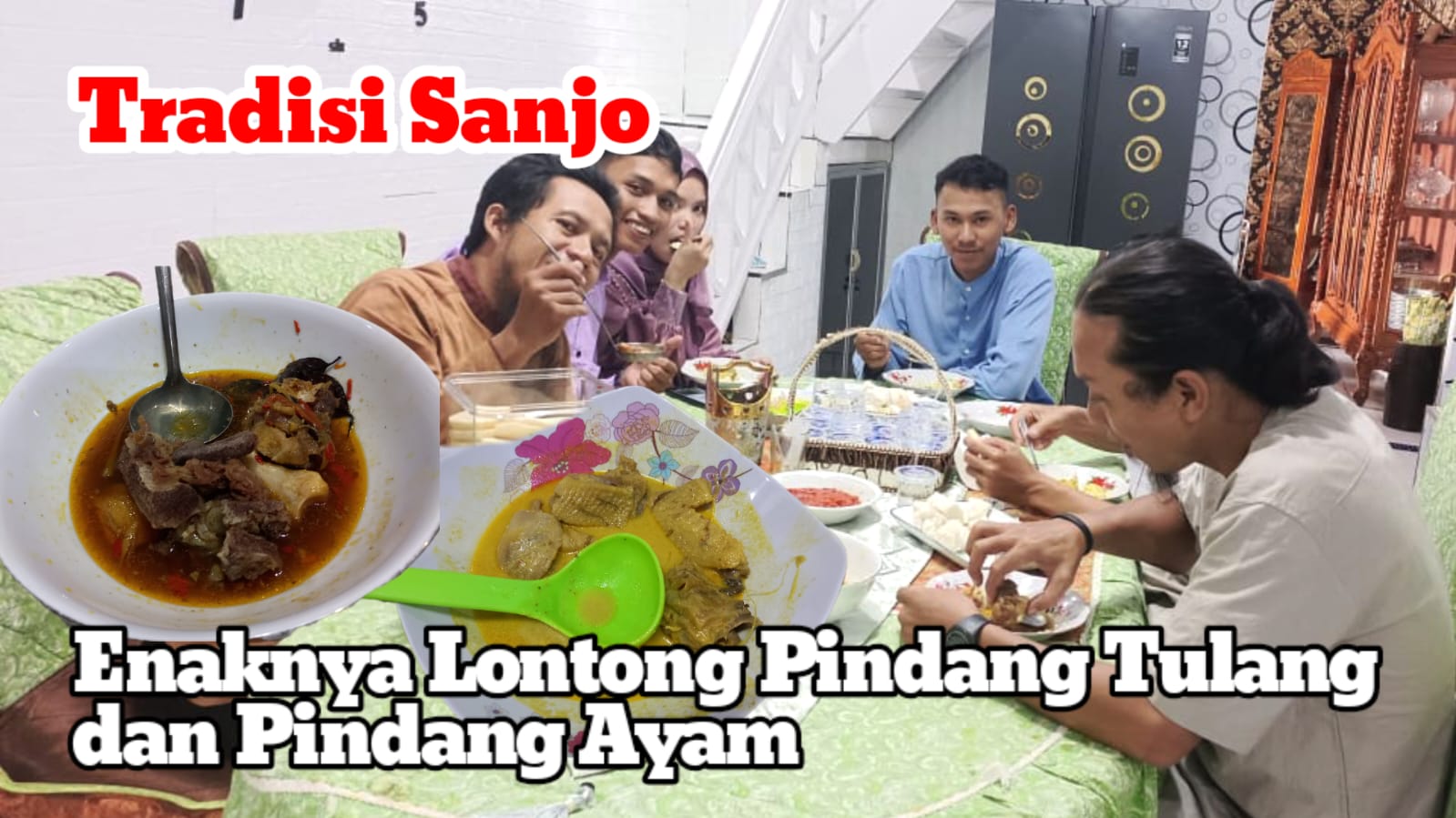 Tradisi Sanjo, Enaknya Lontong Pindang Tulang dan Pindang Ayam ala CEO Linggau Pos Media Group