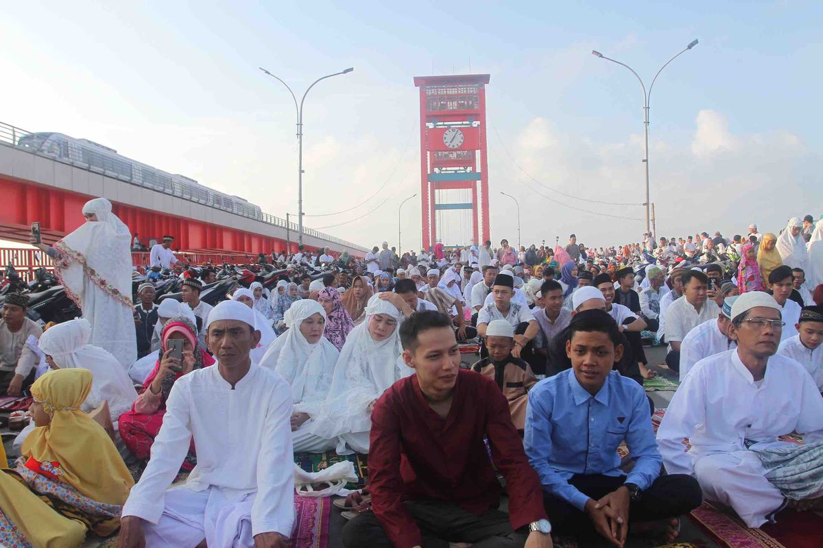 Jembatan Ampera Ditutup Sementara Saat Salat Id 2026, Ini Rekayasa Lalin dan Titik Parkir Jemaah