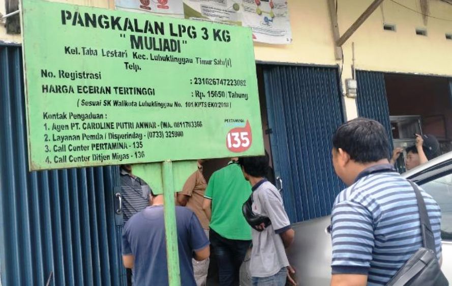 Polres Lubuklinggau Lakukan Sidak ke Agen dan Pangkalan Gas LPG 3 KG untuk Tidak Menjual Harga Tinggi