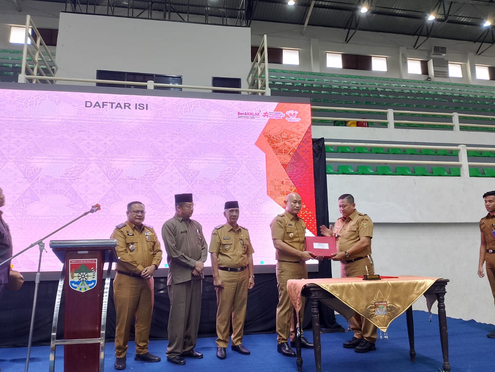 Sertijab Wali Kota Lubuk Linggau, H Rachmat Hidayat dan H Rustam Effendi Siap Melanjutkan Program Pembangunan