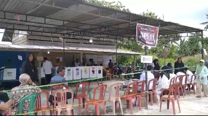 BREAKING NEWS! Beginilah Suasana Pemilu di Desa Megang Sakti 5 Musi Rawas