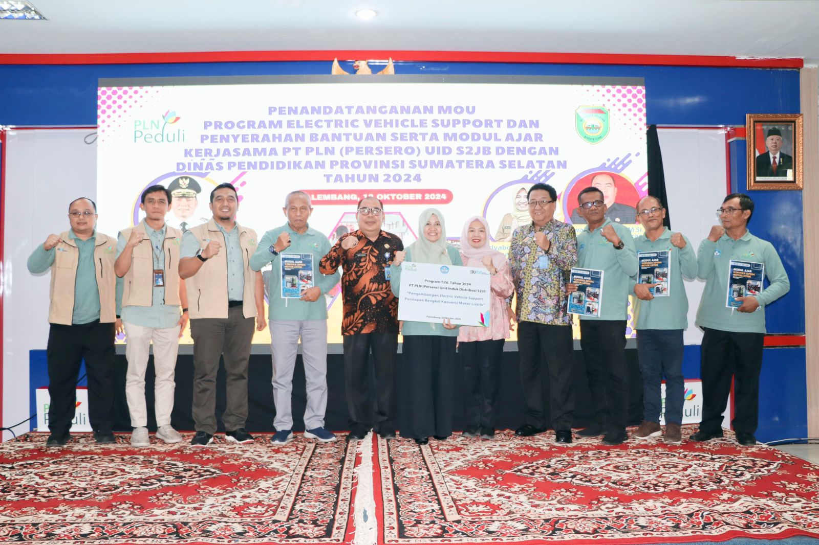 PLN UID S2JB Gelar Pelatihan dan Luncurkan Modul Ajar Konversi Motor Listrik Pertama di Indonesia