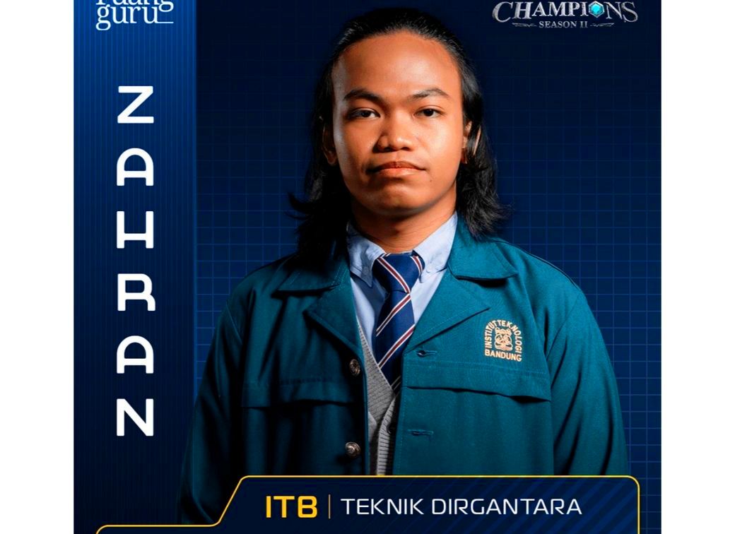 Viral Zahran Nizar Fadhlan, Mahasiswa ITB Ber-IPK 3,94 Dihujat Netizen Saat Ikut Clash of Champions Ruangguru.