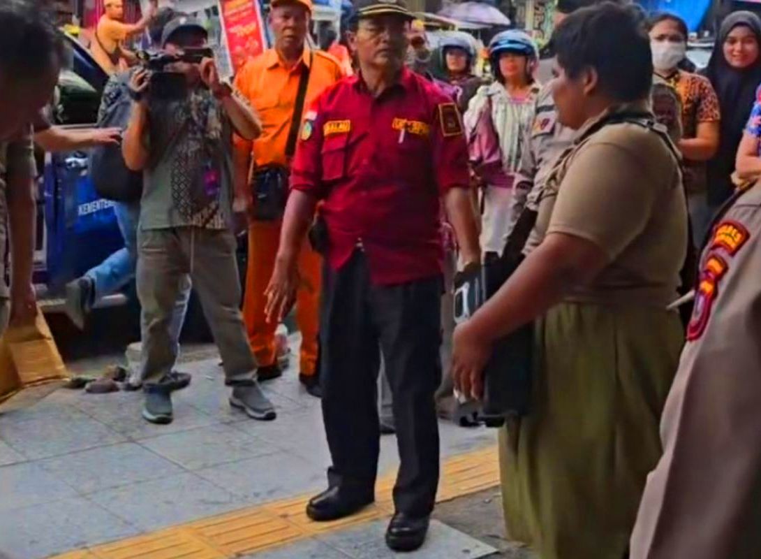 Viral! Pengamen Tuna Netra di Siantar Berontak Saat Razia, Dinsos Jelaskan Maksud Pembinaan
