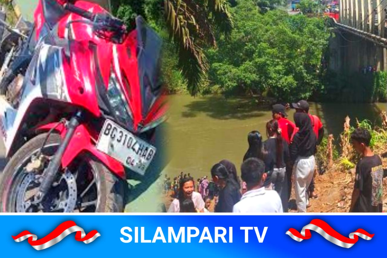 Pelajar Pengendara CBR Jatuh ke Sungai di Musi Rawas, Pencarian Belum Membuahkan Hasil.