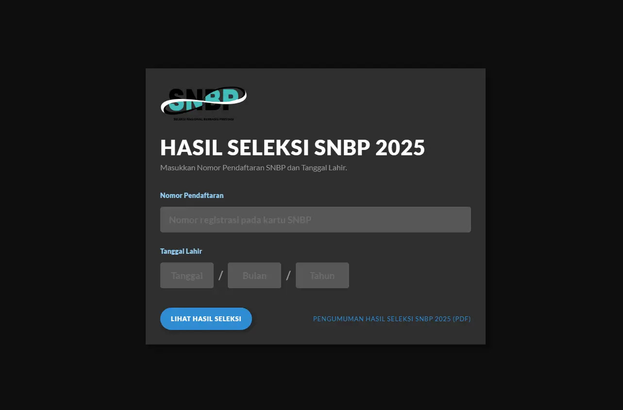 Pengumuman SNBP 2025 Segera Dirilis, Ini Cara Cek Hasil dan 40 Link Mirror PTN