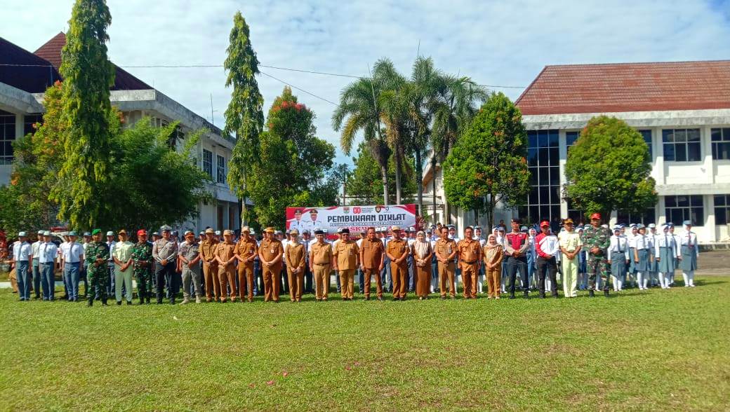 Lubuk Linggau Resmi Gelar Diklat Paskibraka, Siapkan 75 Pelajar untuk HUT RI ke-80.