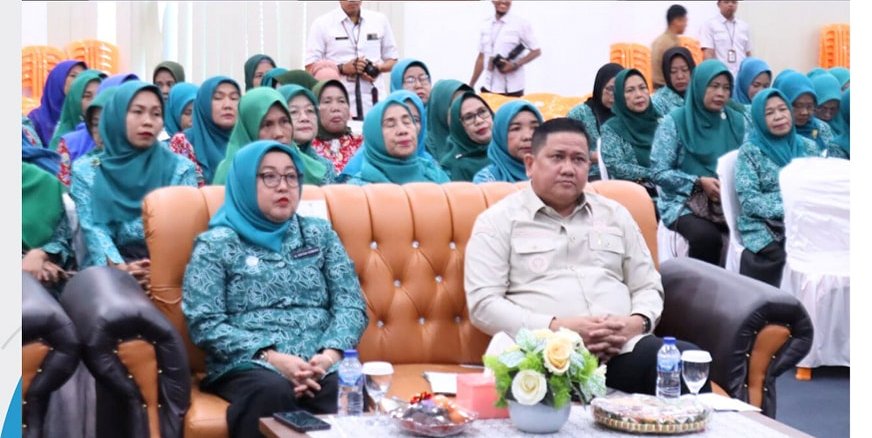 Pj Wako Hadiri Kegiatan Pertemuan Rutin TP PKK Tingkat Kota Lubuk Linggau