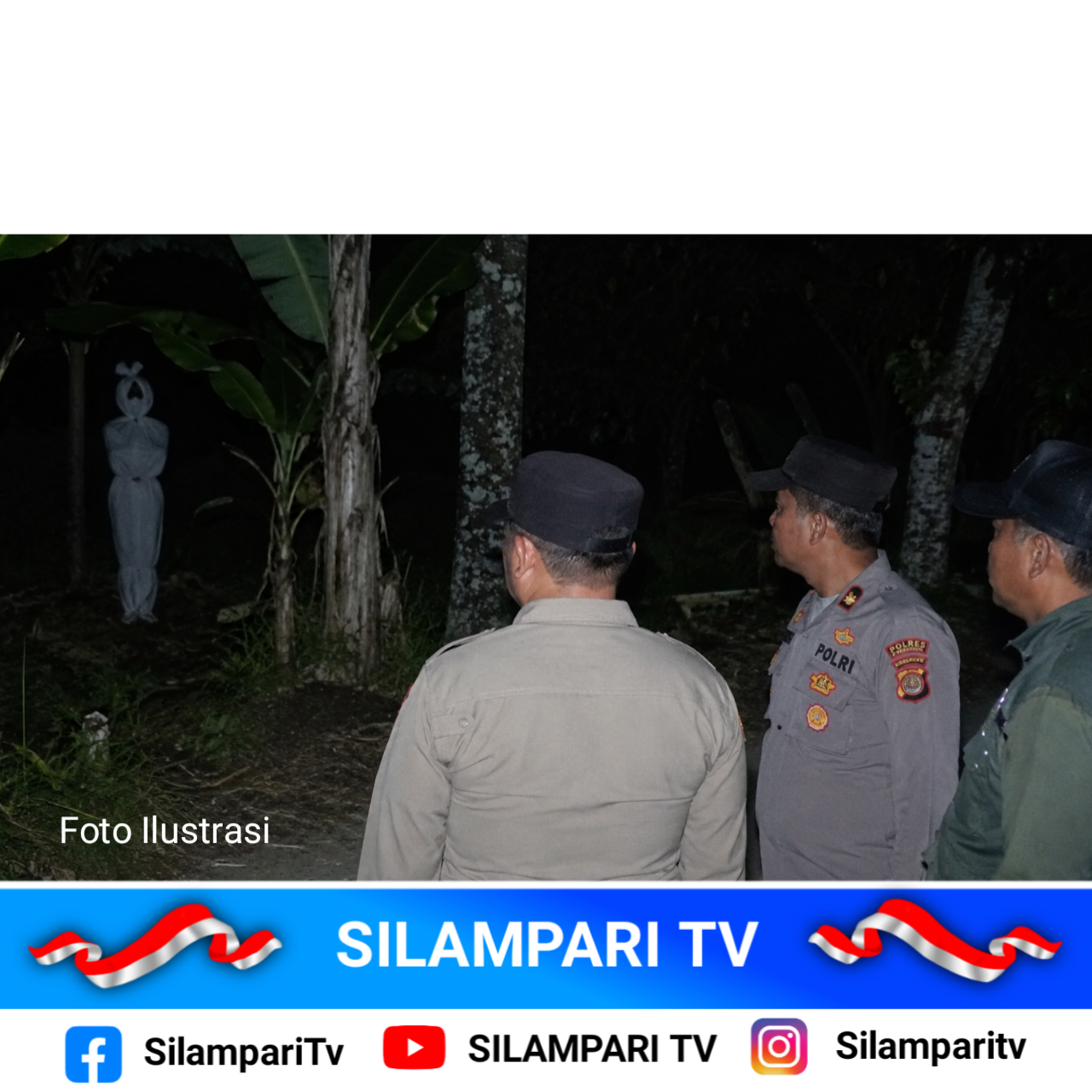 Warga Musi Rawas Heboh, Sosok Mirip Pocong Terekam Kamera Ponsel