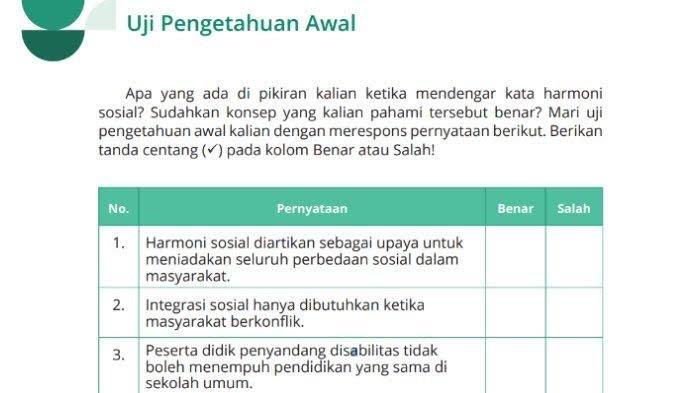 Lengkap! Kunci Jawaban Sosiologi Kelas 11 SMA Halaman 156 Bab 4 Kurikulum Merdeka, Panduan Uji Pengetahuan Awa