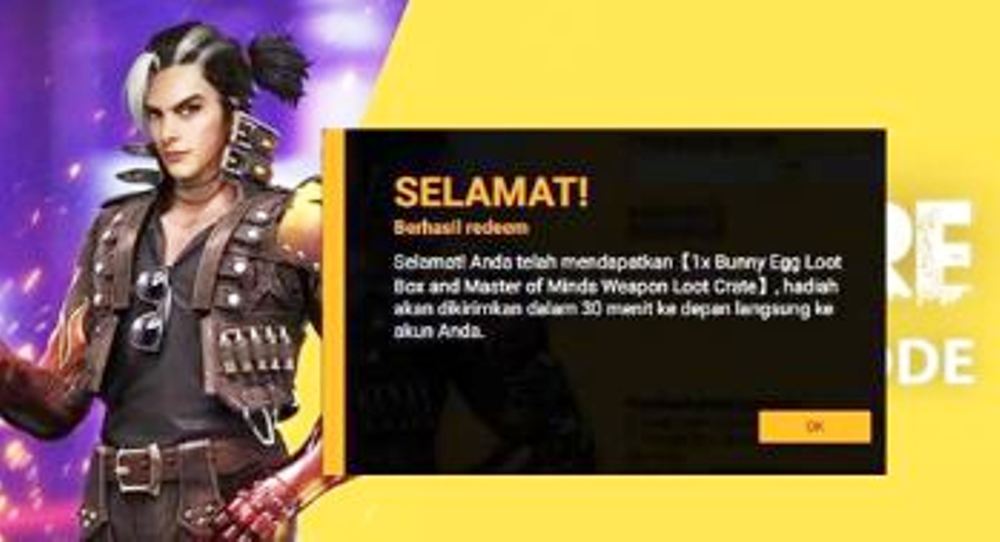 Kode Redeem FF Terbaru Hari Ini, 14 September 2024