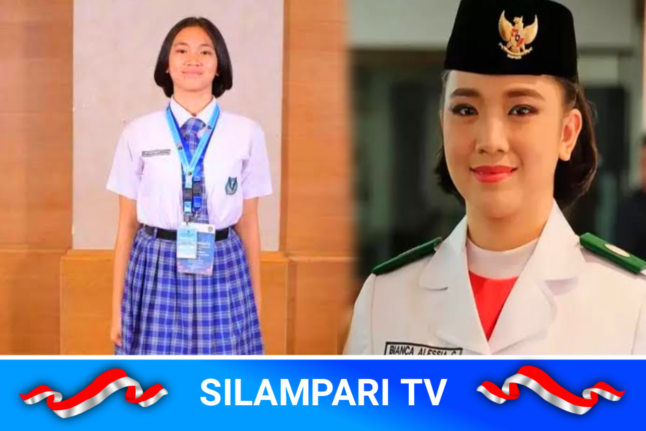Sosok Bianca Alessia C. Lantang, Pembawa Baki Paskibraka Nasional 2025 Asal Tomohon, Atlet Voli Berprestasi.