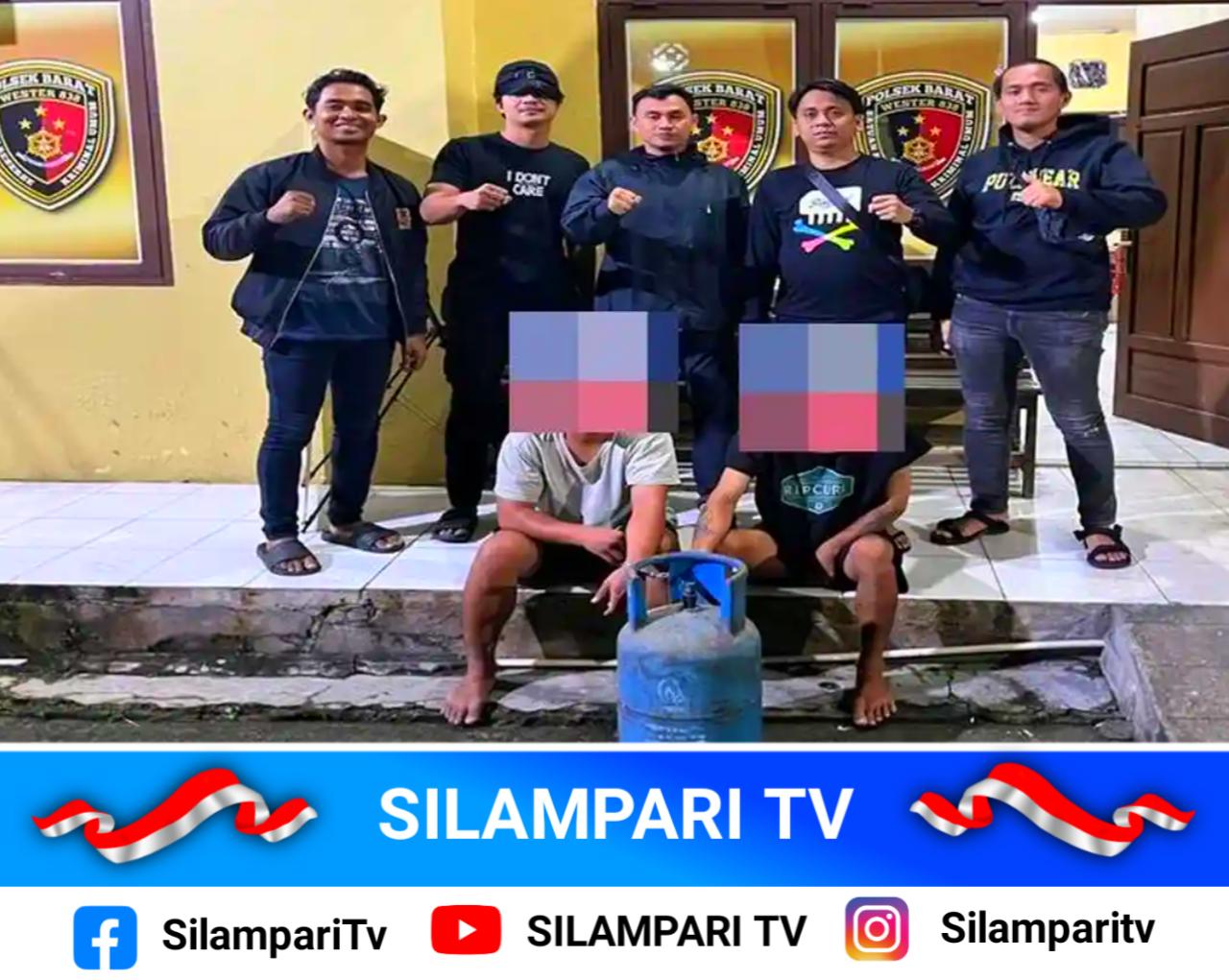 Dua Pemuda di Prabumulih Ditangkap Usai Bobol Rumah Warga, Tabung Gas dan Pompa Air Raib