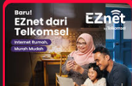  Revolusi Internet Rumah dengan Telkomsel EZnet Hanya Rp 150.000 per Bulan untuk 10 Mbps
