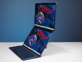 Laptop 2 Layar Yoga Book 9i Membawa Era Baru Teknologi Pekerjaan