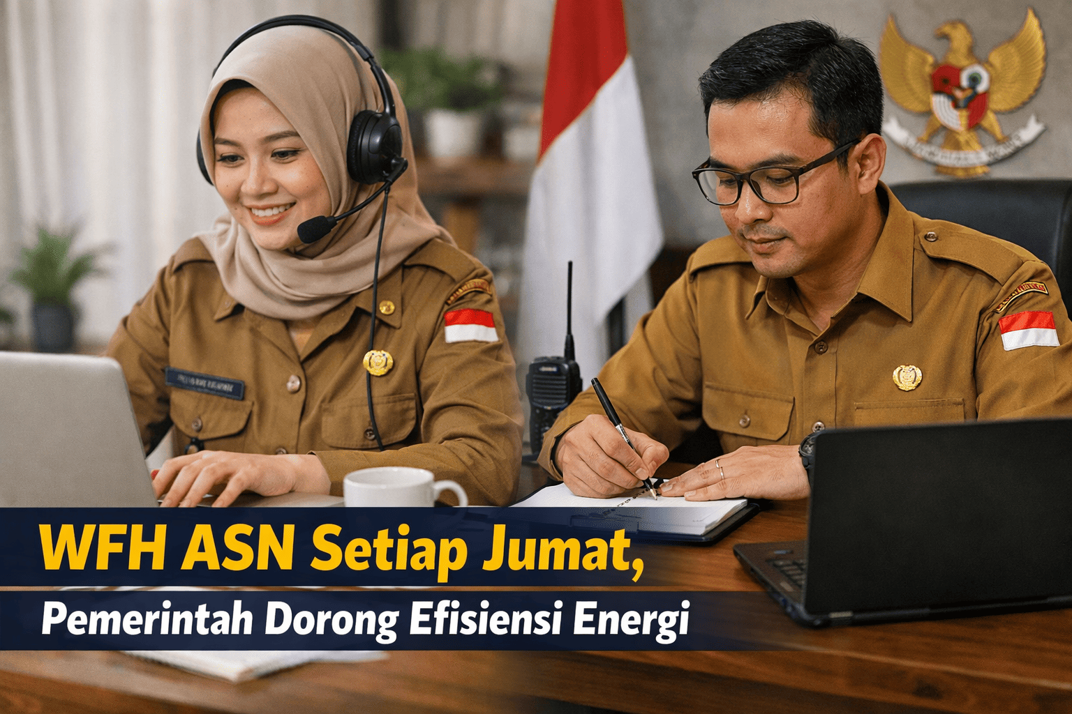 Kebijakan Baru! ASN Bekerja dari Rumah Setiap Hari Jum'at