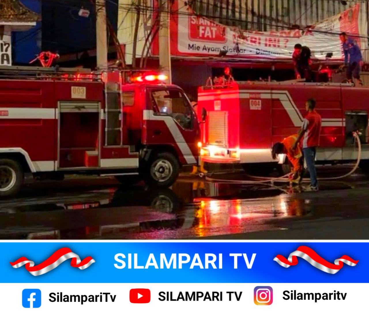 Ruko Mie Ayam Siantar di Lubuklinggau Ludes Dilalap Api, Kerugian Ditaksir Rp. 150 Juta