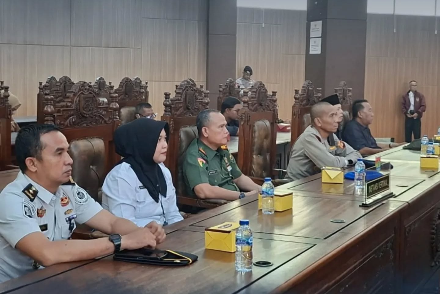 Perkuat Sinergi Daerah, Lapas Lubuk Linggau Hadiri Paripurna DPRD