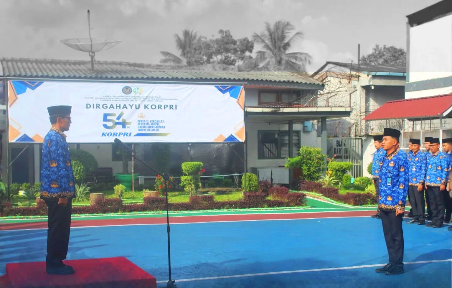 Lapas Lubuklinggau Gelar Upacara Hari KOPRI ke-54 Dengan Semangat Pelayanan Publik