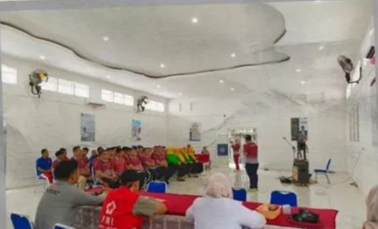 Meriahkan HUT RI Ke-80 Tahun, Lapas Kelas IIA Lubuklinggau Gelar Donor Darah 