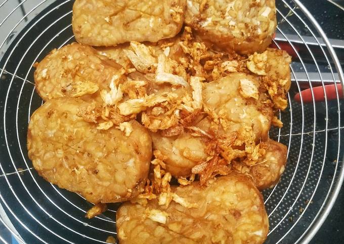 Resep Tempe Goreng Bawang Putih, Kriuknya Pas untuk Lauk dan Camilan