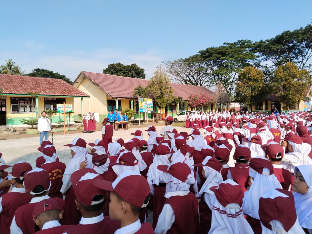 PLN ULP Lubuklinggau Gelar PLN Mengajar dan Upacara Peringatan Hari Listrik Nasional di SDN 60 Lubuklinggau