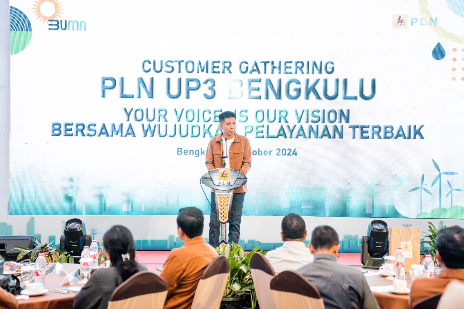 PLN UP3 Bengkulu Dengar Pendapat Customer, Peringati Hari Listrik Nasional dengan Optimalisasi Layanan