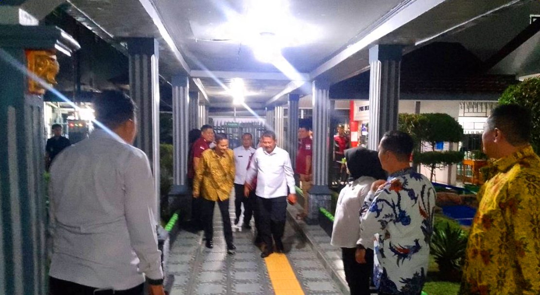 Dirjenpas Lakukan Kunjungan Malam Hari ke Lapas Lubuk Linggau, Apresiasi Kinerja dan Fasilitas yang Tersedia