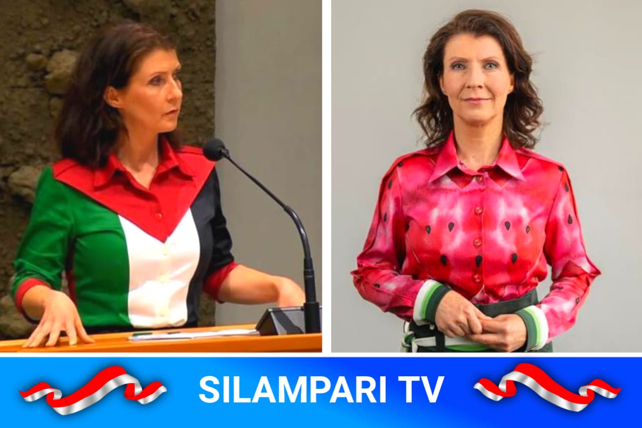 Anggota DPR Belanda Diminta Ganti Baju Usai Kenakan Blus Bendera Palestina