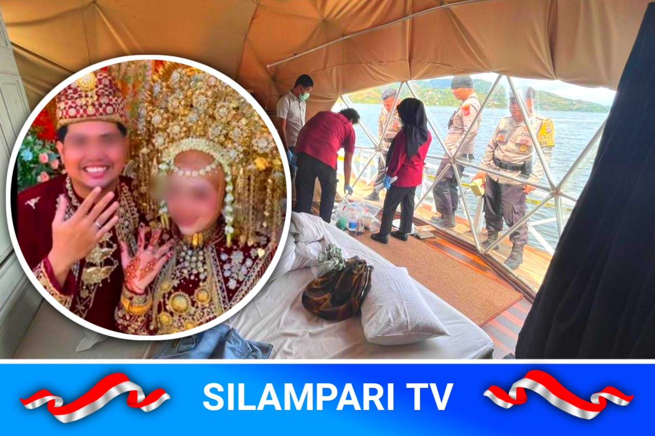 Romantis Berubah Tragis, Bulan Madu Pasangan Pengantin Baru di Solok Berujung Kematian.