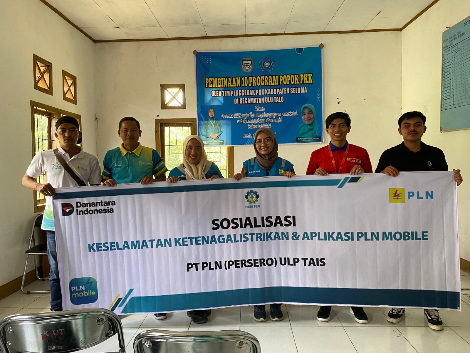 Makin Mudah, Makin Aman! PLN ULP Tais Edukasi Warga Ulu Talo Bahaya Listrik dan Pemanfaatan PLN Mobile