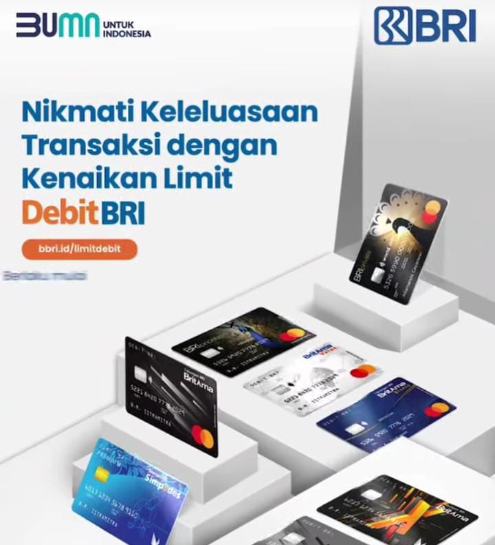 Mantap ! Nikmati Keleluasaan Transaksi dengan Kenaikan Limit BRI