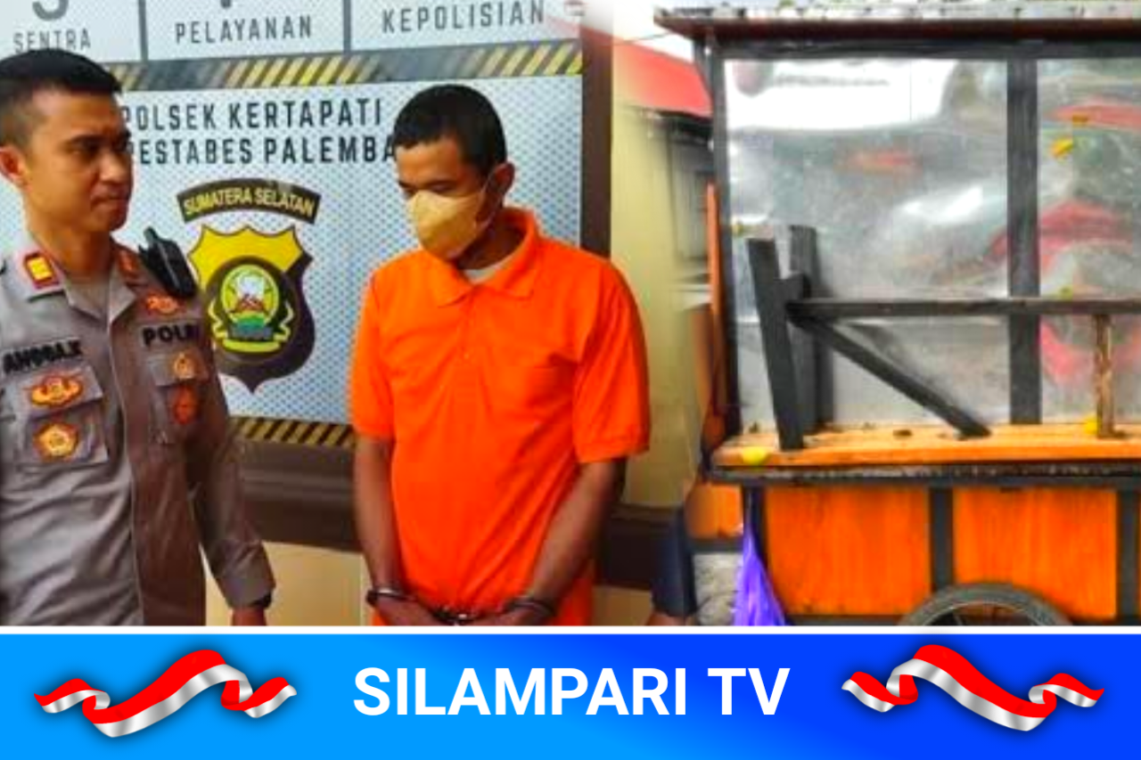 Sewa Pickup Rp. 200 Ribu, Pedagang Siomay di Palembang Curi Gerobak Saingan karena Dendam.