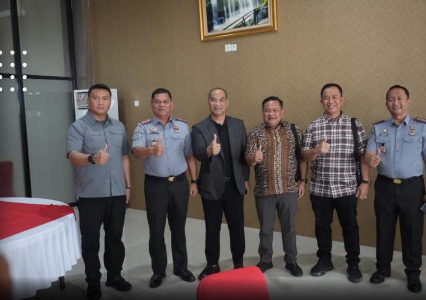 Pertemuan Kakanwil Kemenkumham Sumsel dengan Pj. Walikota Lubuklinggau dan Ketua DPRD 