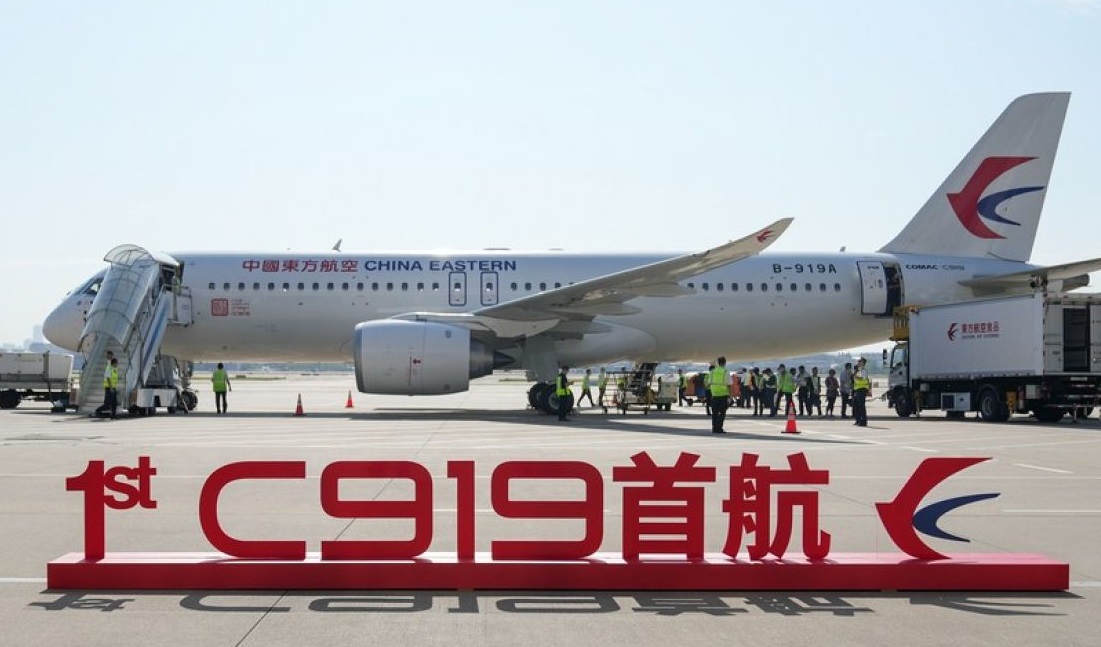 Airbus dan Boeing Harus Siap Bersaing, Pesawat Buatan Cina C919 Datang Lagi