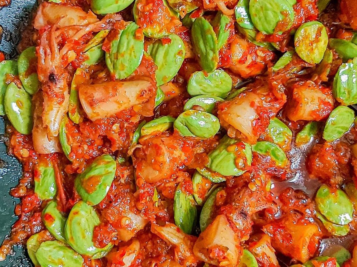 Resep Sambal Cumi Pete, Pedas Menyengat Bikin Nambah Nasi