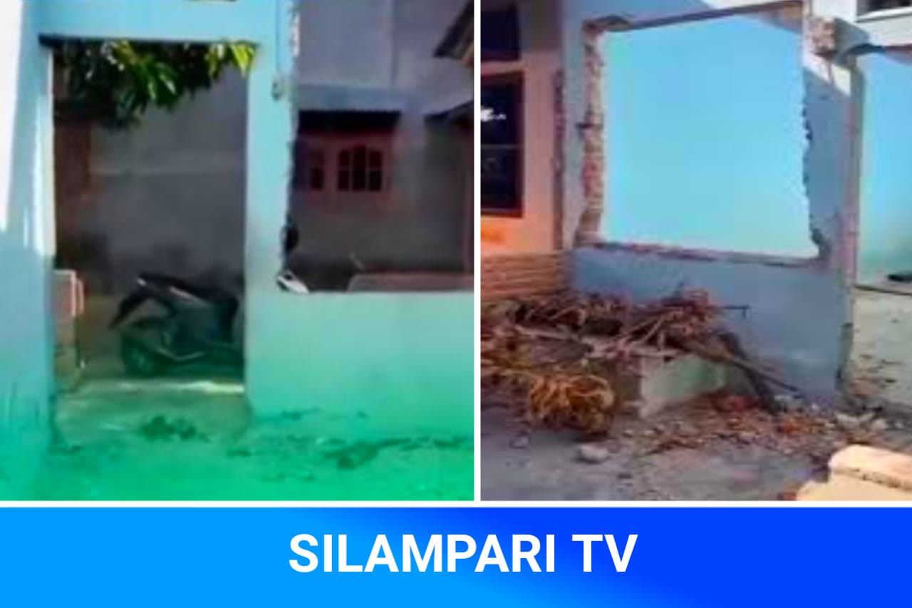 Viral! Rumah Disewa Malah Tinggal Batu Bata, Genteng dan Pintu Raib Dibawa Penyewa.