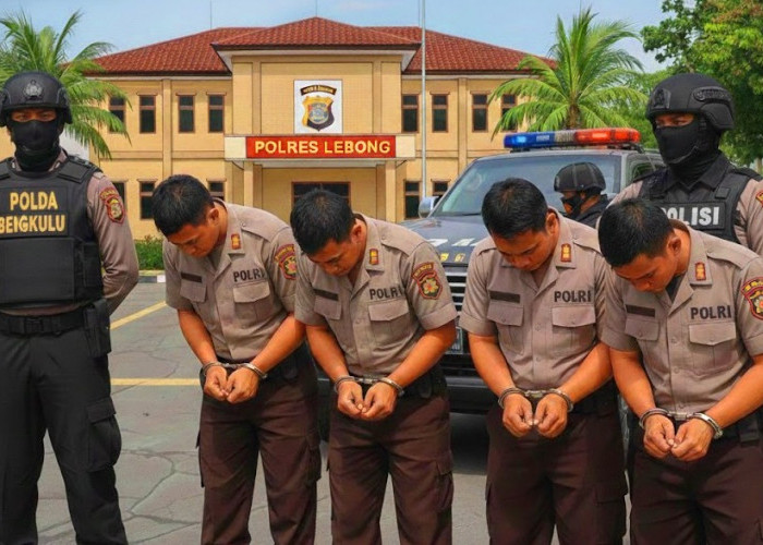 Apes di Tes Urine, Lima Anggota Polres Lebong Berhadapan dengan Propam
