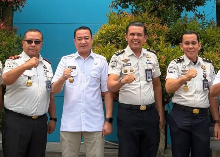 Kalapas Lubuk Linggau Audiensi dengan PN dan BNNK, Perkuat Sinergi Antarinstansi