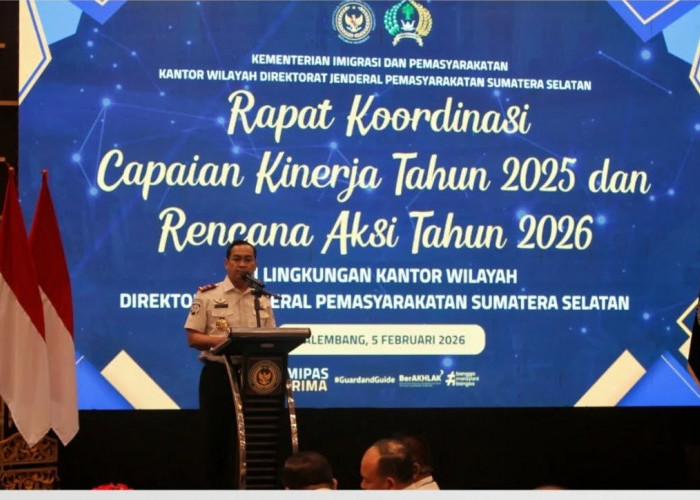 Kalapas Lubuk Linggau Ikuti Rakor Kinerja, Perkuat Arah Pembinaan yang Lebih Berdampak