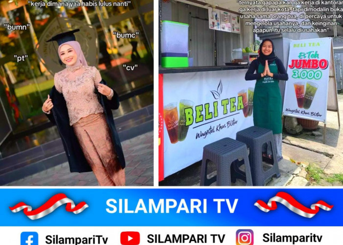 Sarjana Tak Harus Kantoran, Kisah Wanita Pilih Jadi Penjual Es Teh