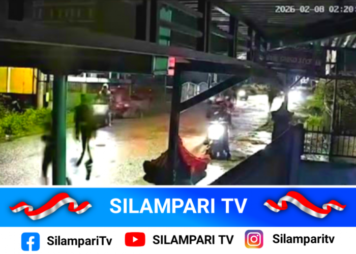 Aksi Tawuran Puluhan Remaja di Batu Urip Lubuklinggau Terekam CCTV