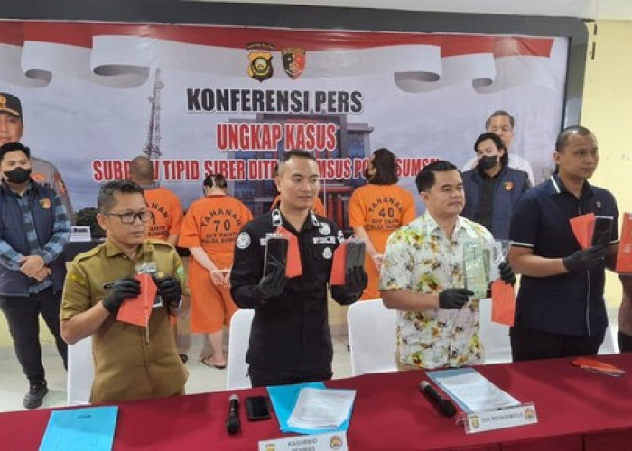 Bobol Dana BOS Hampir Rp1 Miliar, Empat Peretas Ditangkap Polda Sumsel