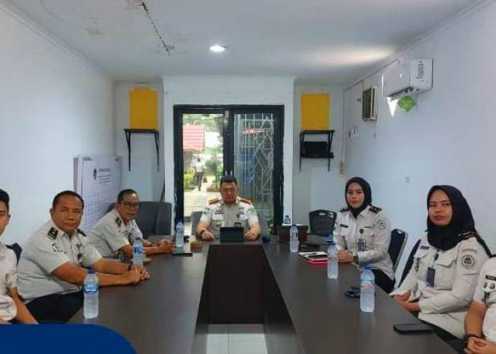 Perkuat Integritas, Lapas Narkotika Muara Beliti Ikuti Sosialisasi Zona Integritas Secara Virtual