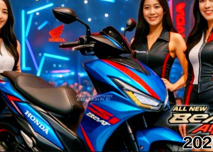 Industri Otomotif Dihebohkan: Honda Luncurkan All New Beat Alpha 2025, Skutik Futuristik dengan Fitur Premium