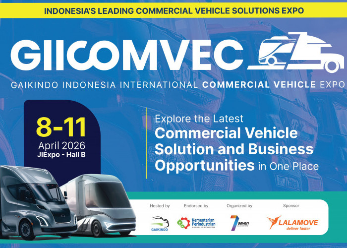 GIICOMVEC 2026 Resmi Digelar di JIExpo Kemayoran, Jadi Pusat Solusi Transportasi Bisnis