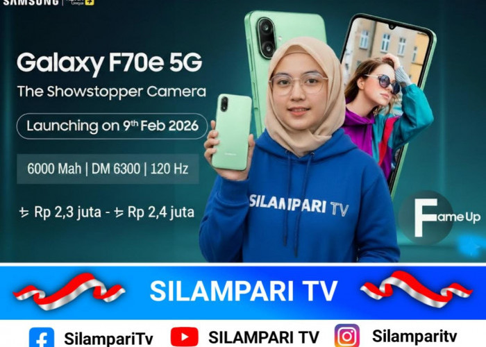 Galaxy F70e 5G Hadir di Segmen Murah, Bawa Refresh Rate 120 Hz