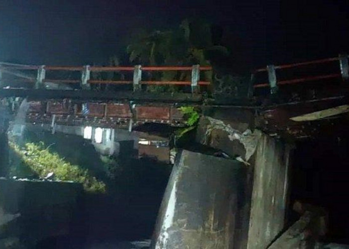Jembatan Batang Sani Patah, Pasar Tandikek Terisolasi Lagi