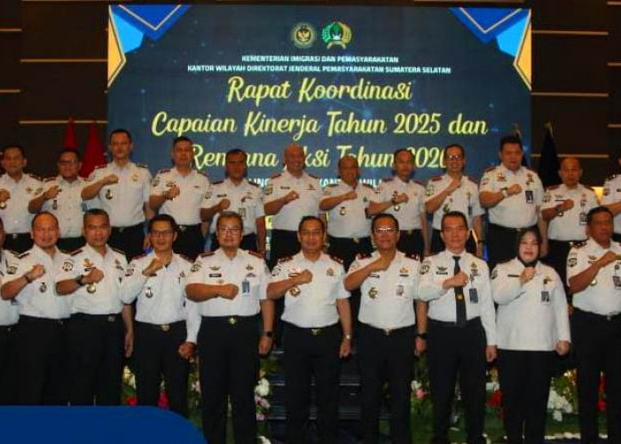 Mantapkan Kinerja 2026, Lapas Narkotika Muara Beliti Ikuti Rakor Evaluasi dan Rencana Aksi